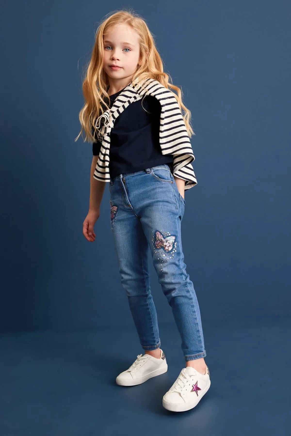 Blue Skinny Jeans