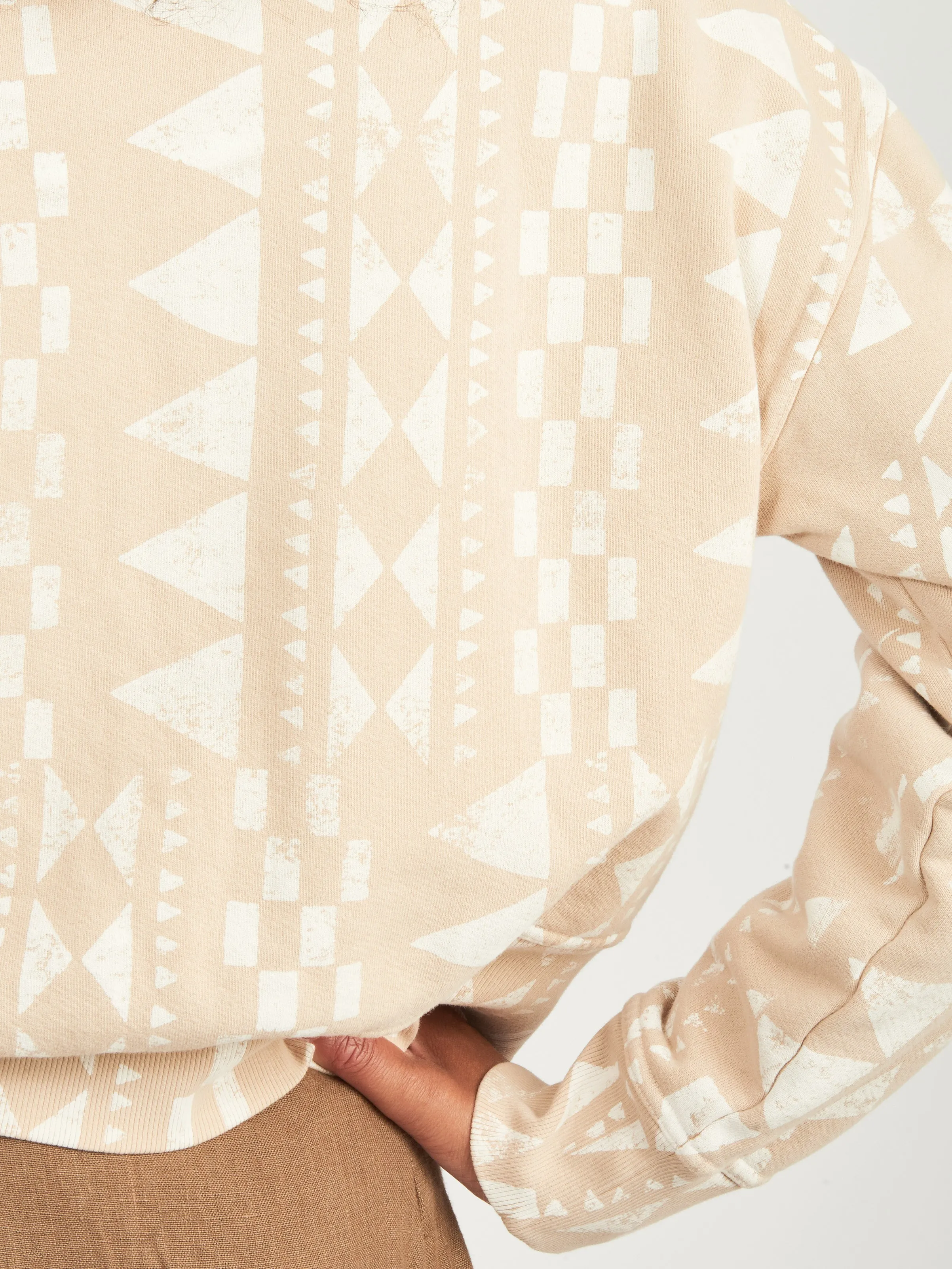 Camel/Dirty White Joburg Sweatshirt