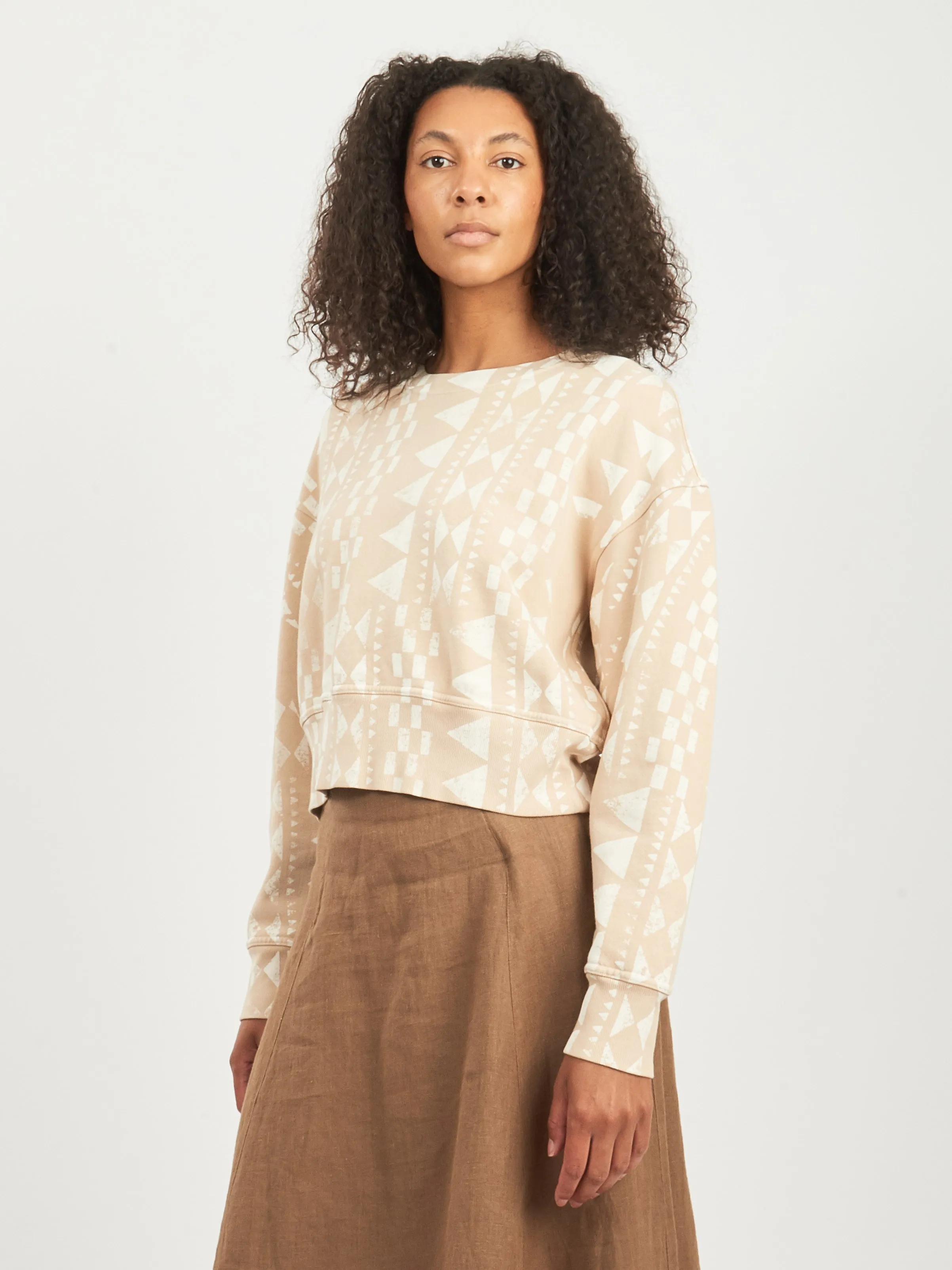 Camel/Dirty White Joburg Sweatshirt