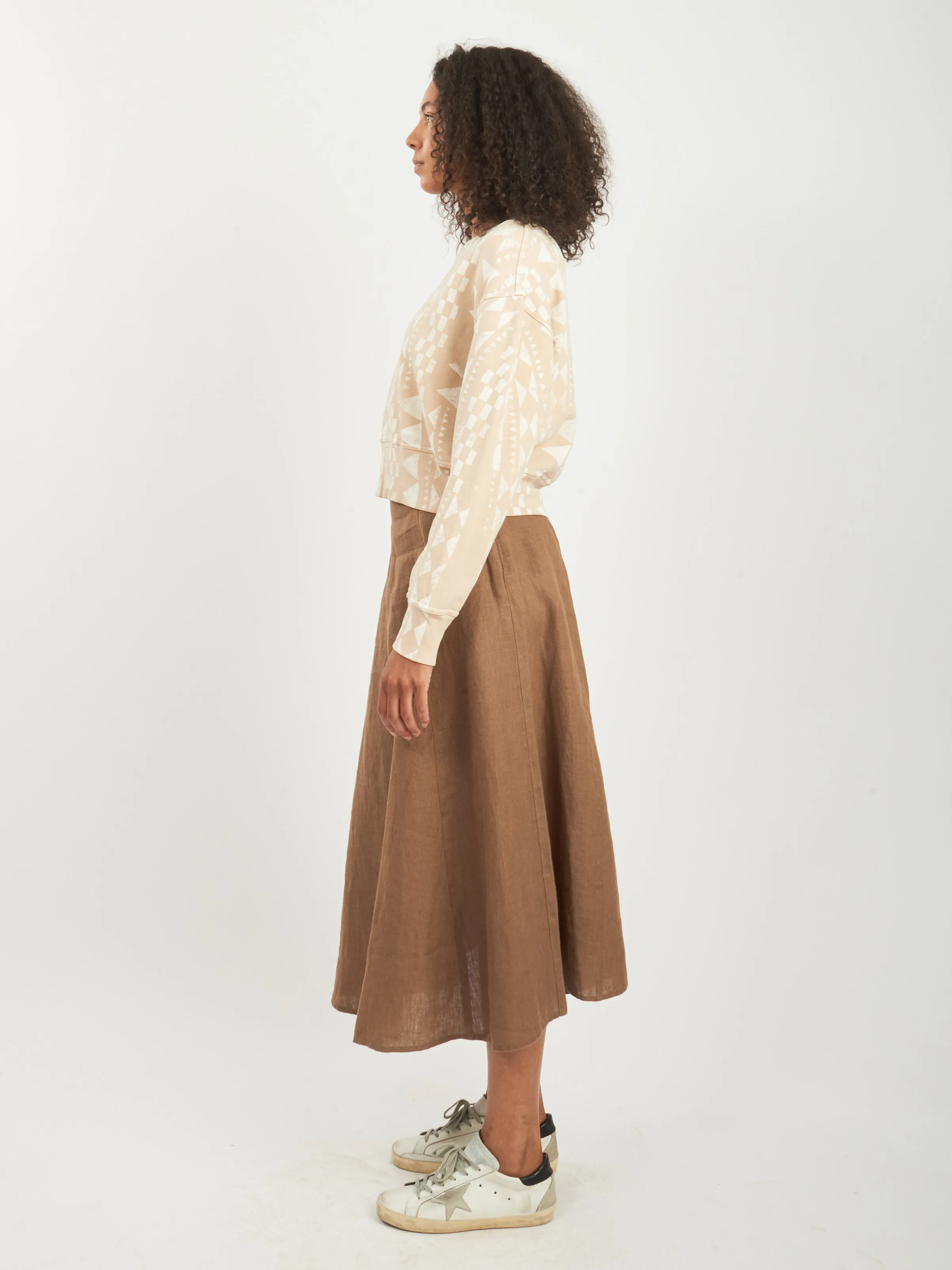 Camel/Dirty White Joburg Sweatshirt