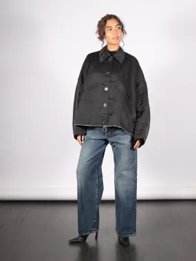 Convertible Jacket in Black by Dawei