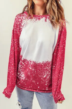 Crew Neck Pullover Sweatshirt