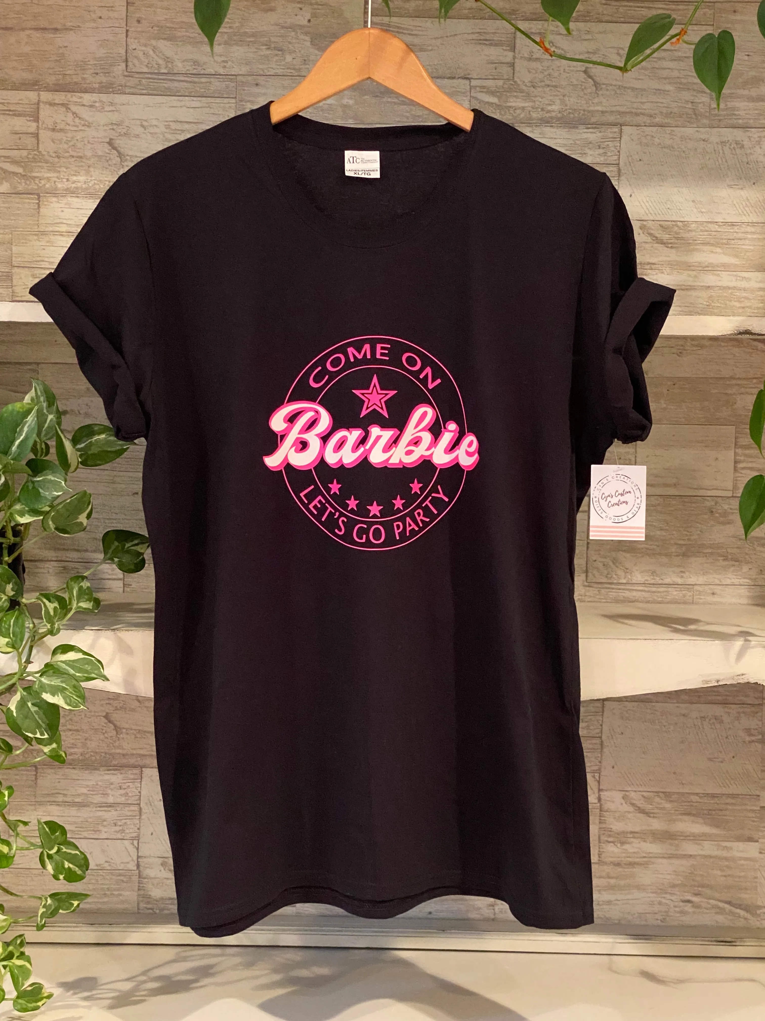 Custom Barbie Tee -XL