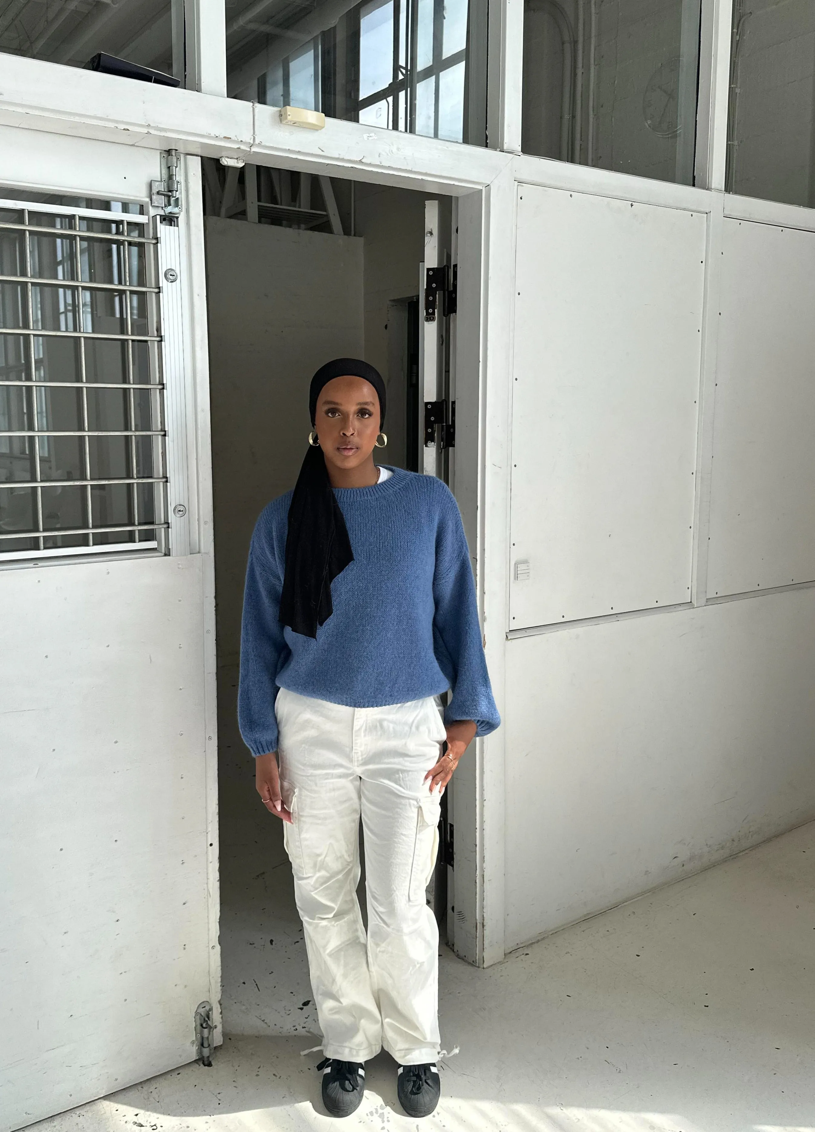 Cynthia cargo pants - white