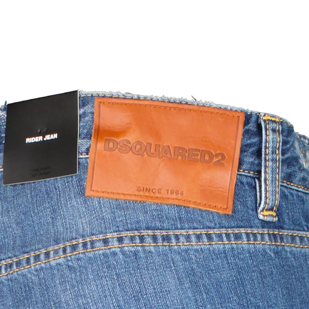 DSquared2 Distressed 'Rider' Jean