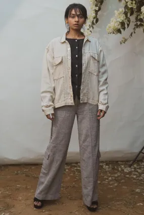 Embroidered Kora Bomber