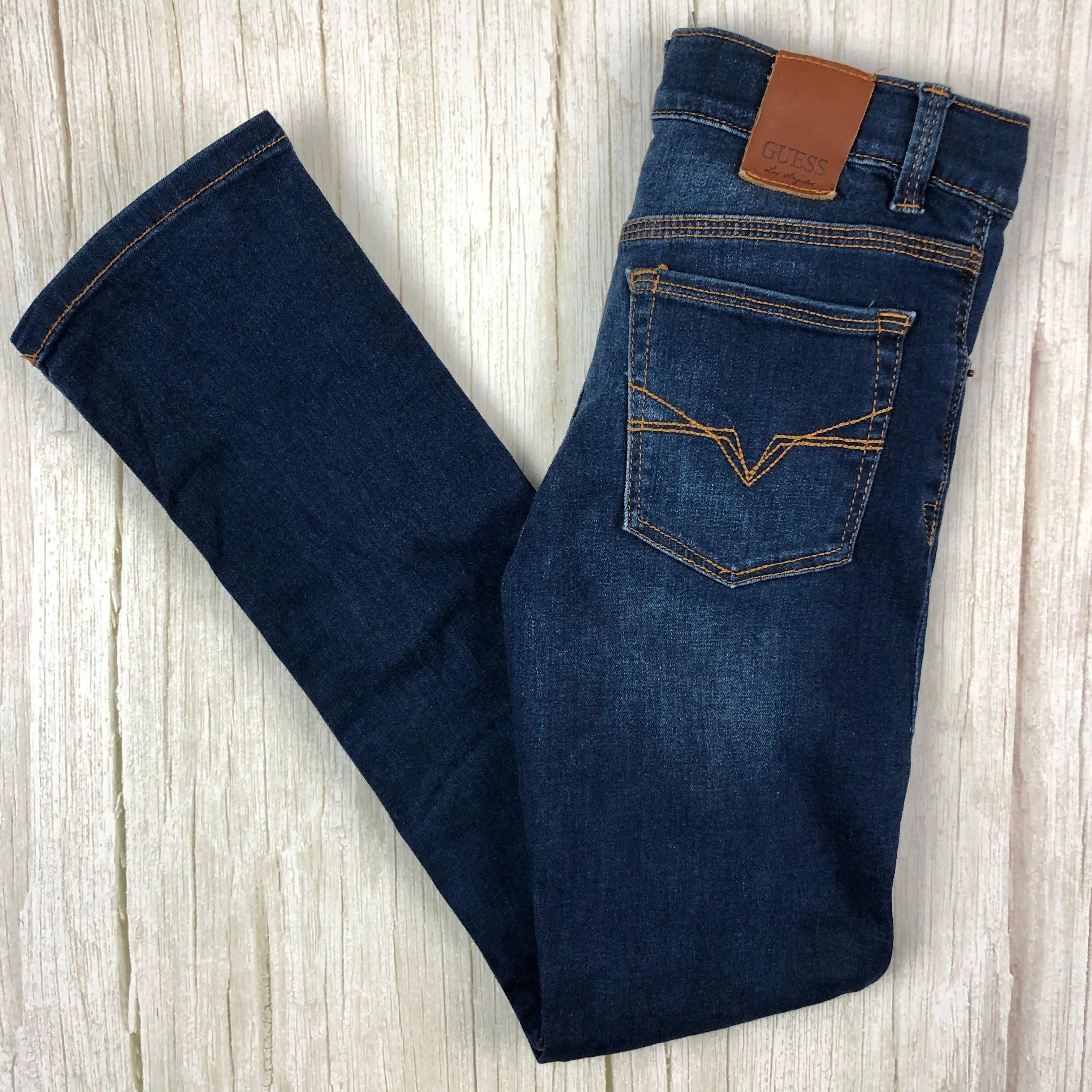 Guess Girls  Dark Wash "Skinny"  Stretch Jeans - Size 12