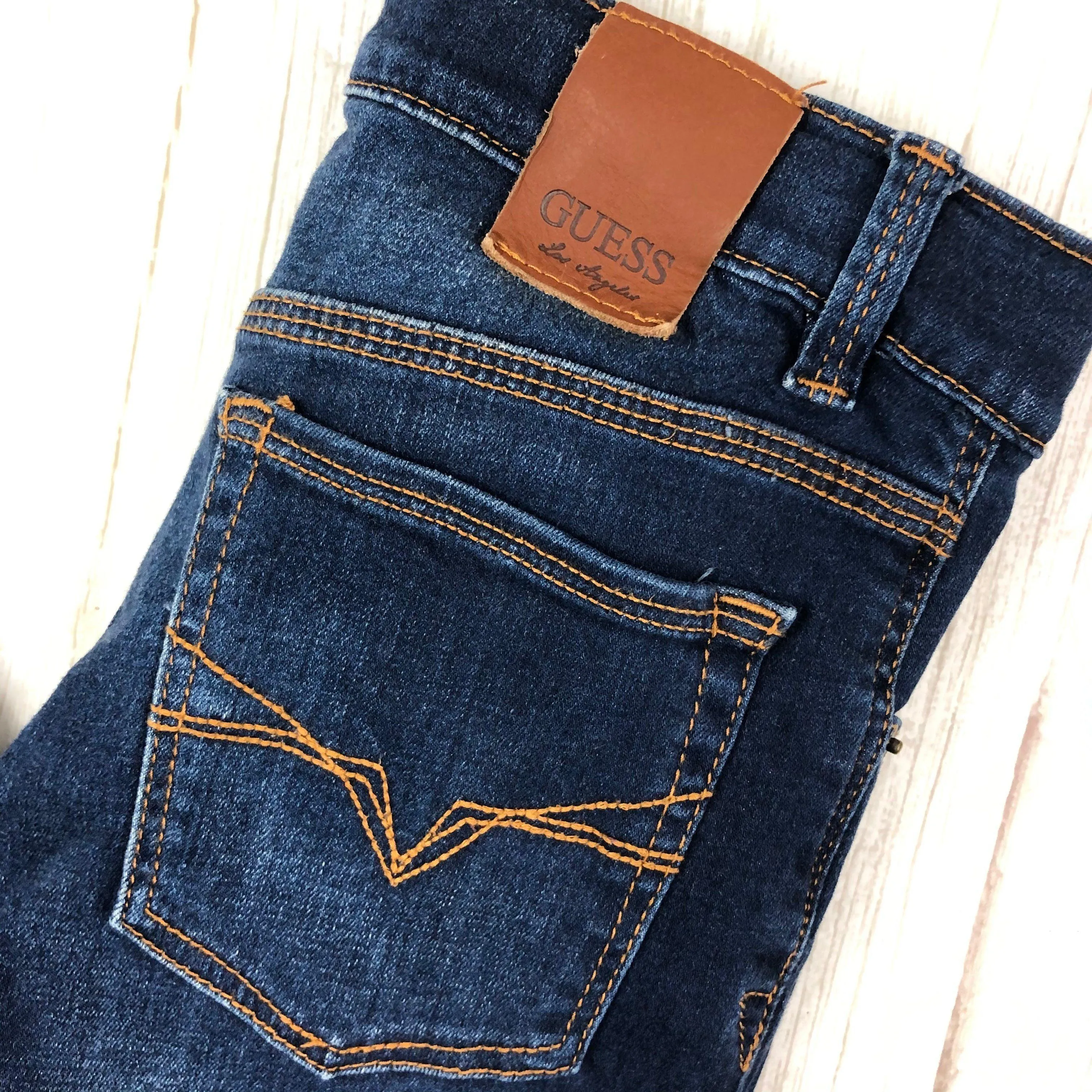Guess Girls  Dark Wash "Skinny"  Stretch Jeans - Size 12