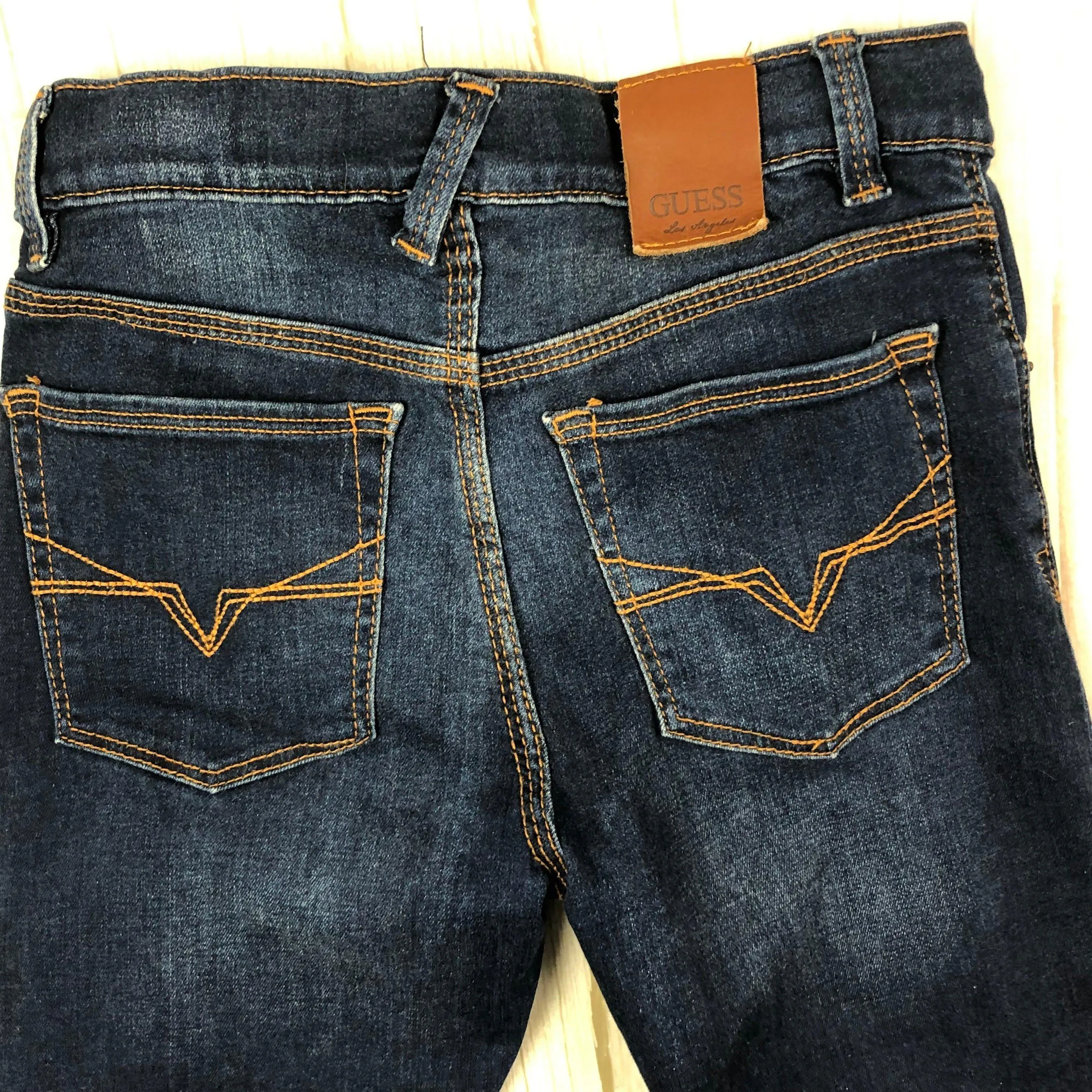 Guess Girls  Dark Wash "Skinny"  Stretch Jeans - Size 12