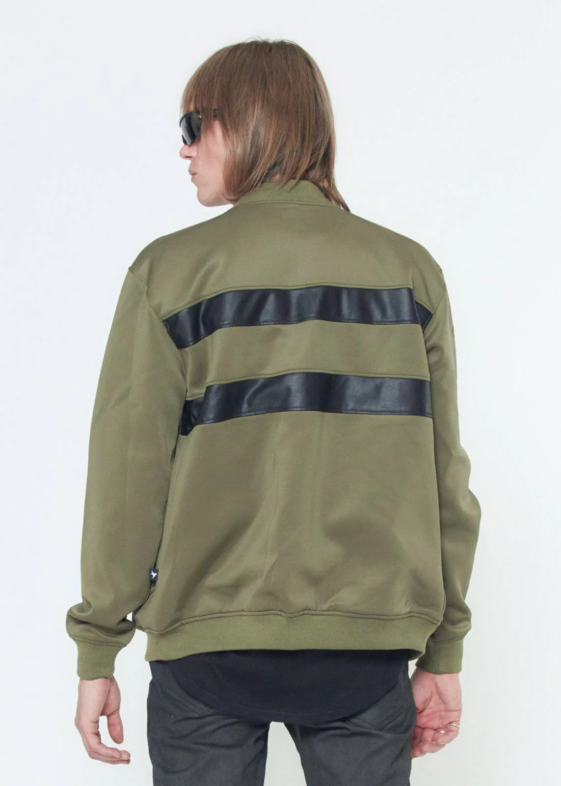 Konus Men's Bomber Jacket in Olive