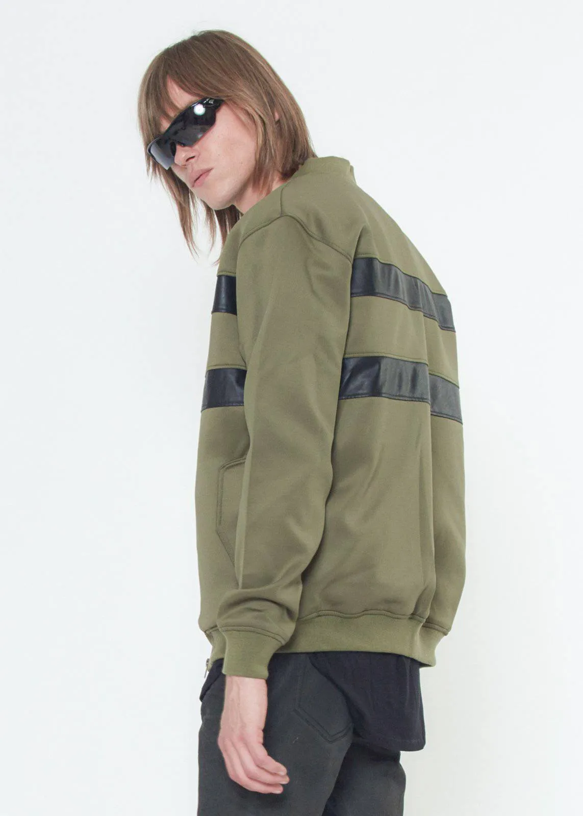 Konus Men's Bomber Jacket in Olive