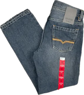 NWT - Guess Straight Narrow Leg Distressed jeans - Size 8Y