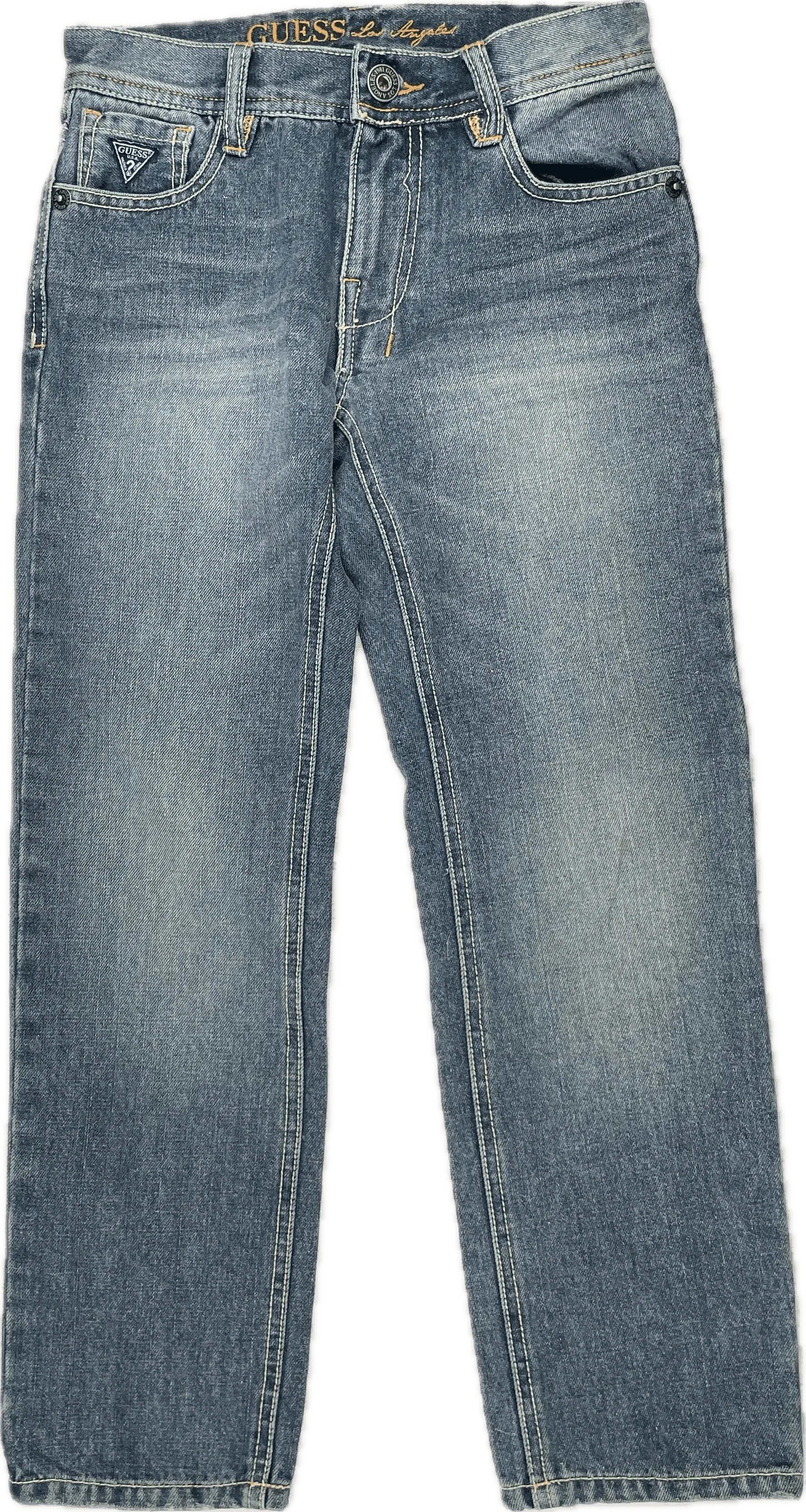 NWT - Guess Straight Narrow Leg Distressed jeans - Size 8Y