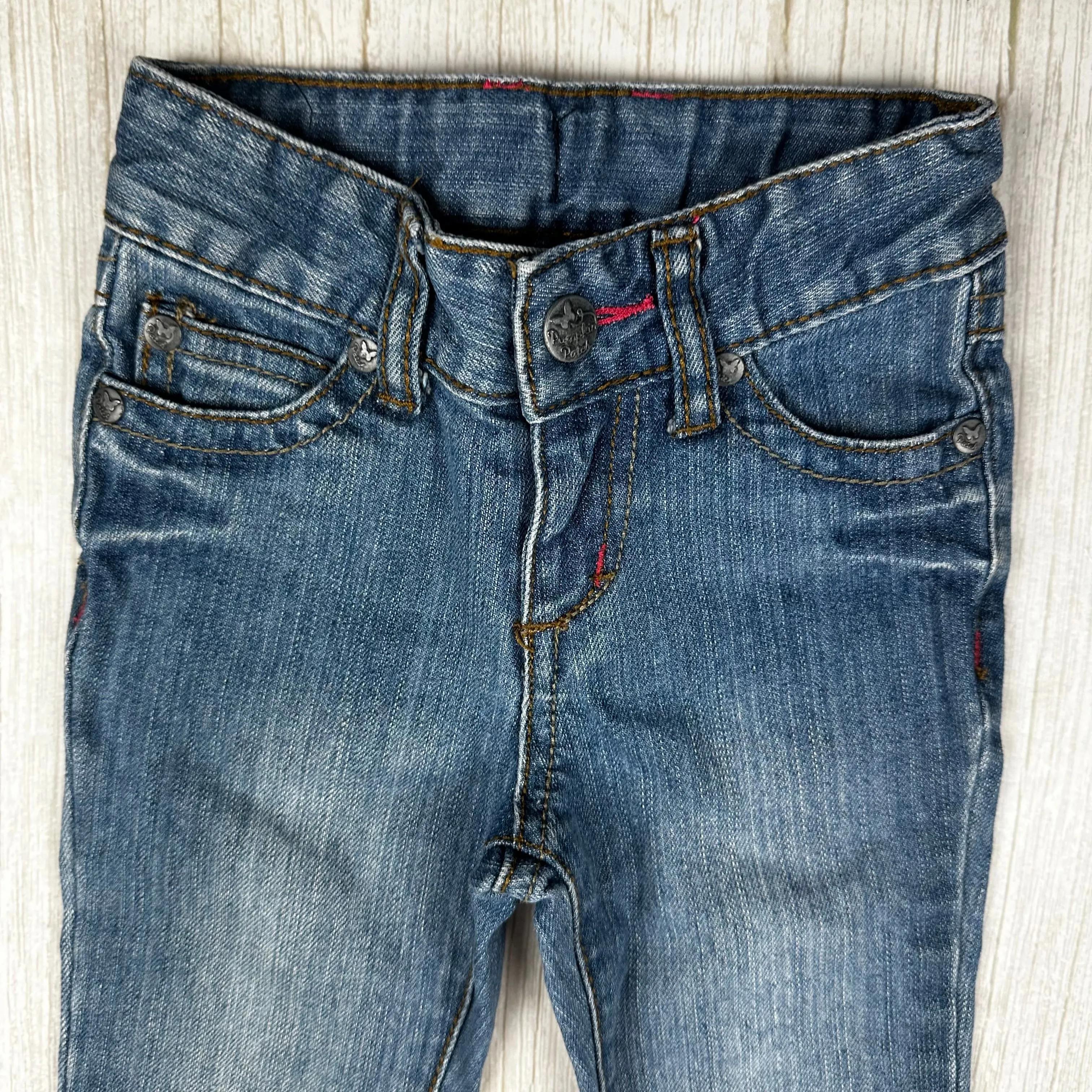 Pumpkin Patch Distressed Denim Toddler Jeans - Size 12/18M