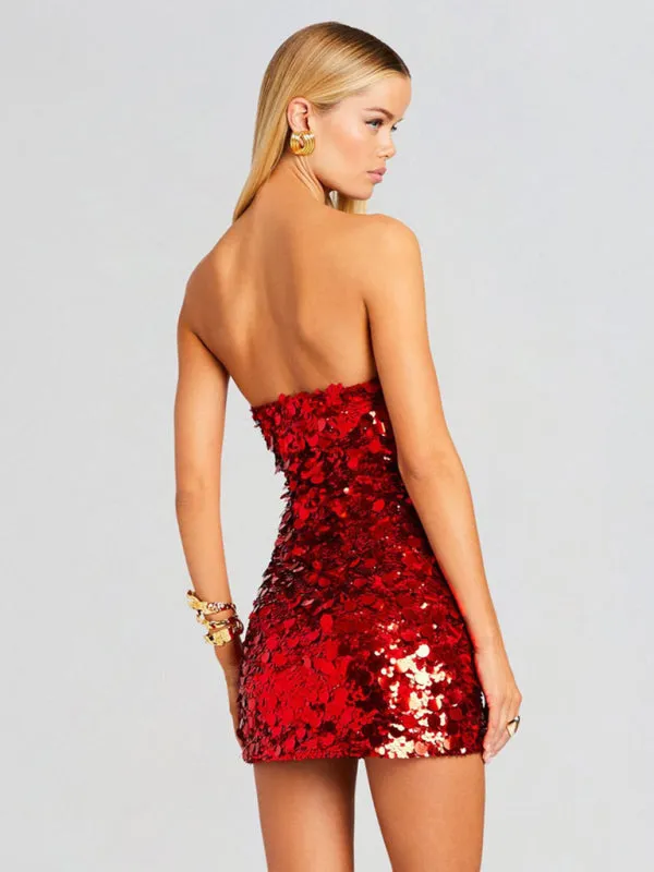 Sparkle Sequin Mini Dress for Trendy Party Nights