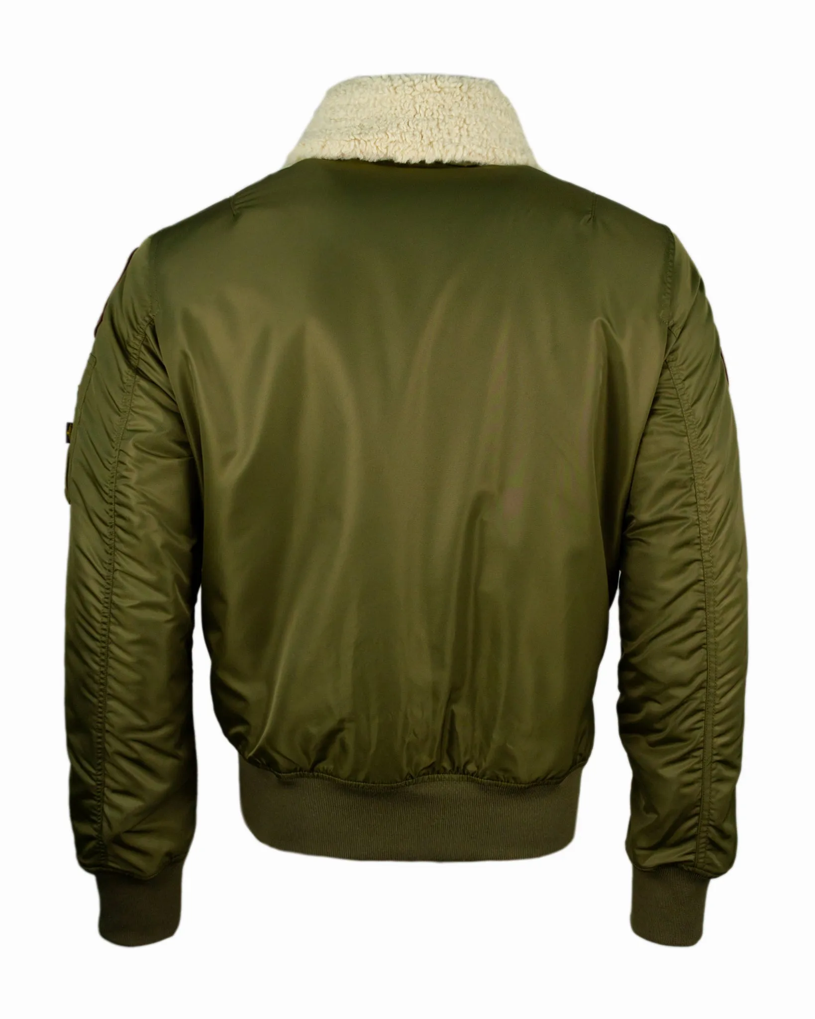 TOP GUN® OFFICIAL B-15 MEN'S FLIGHT BOMBER JACKET WITH PATCHES