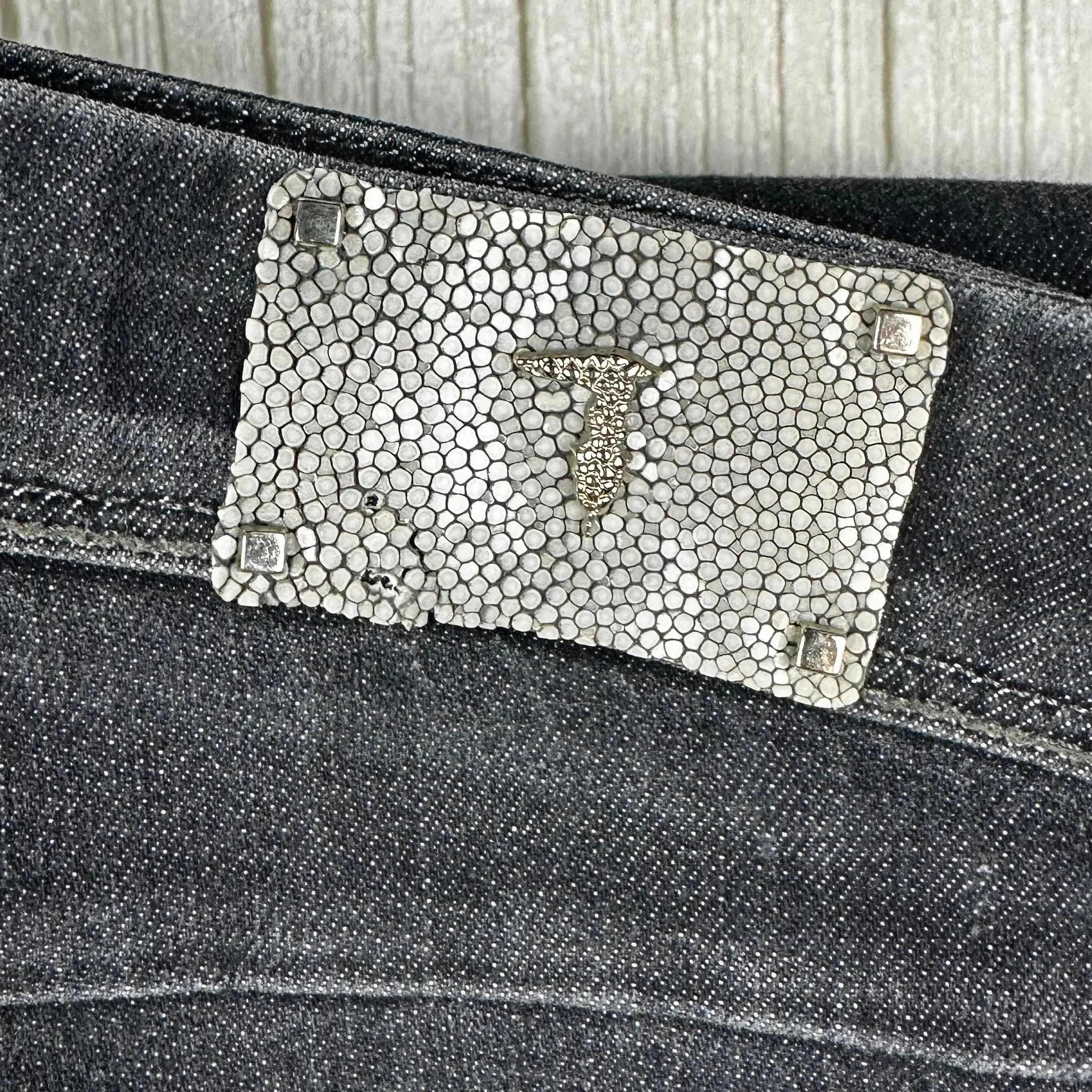 Trussardi Jeans - Italian 'Long Skinny' Grey Jeans - Size 30