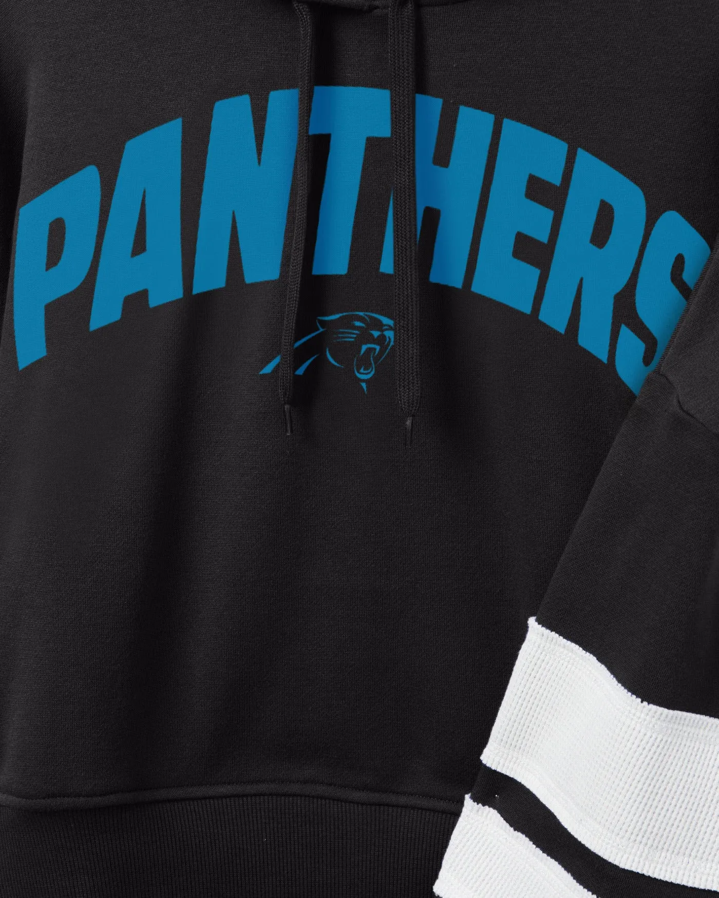Women's NFL Panthers Sideline Striped Fleece