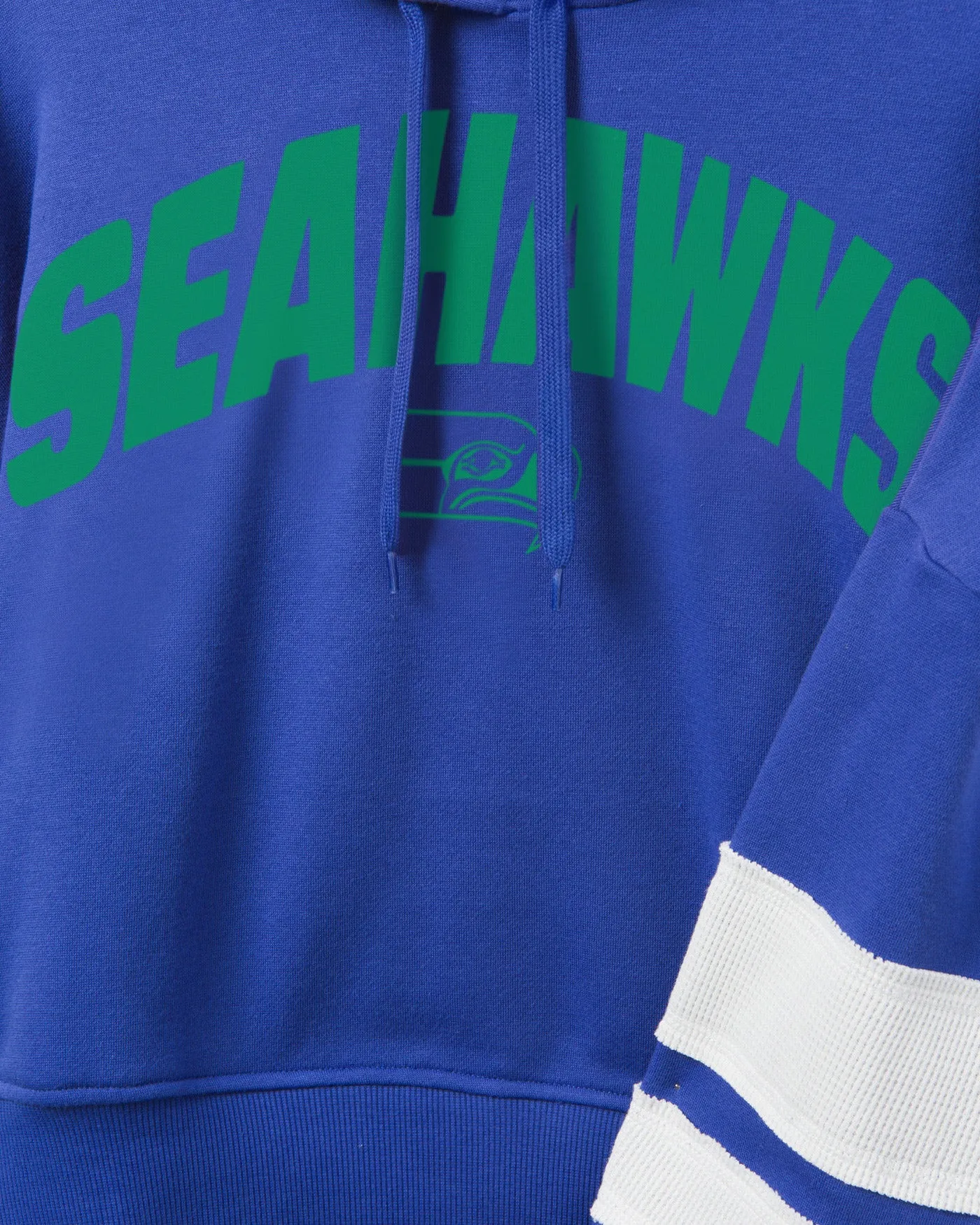 WOMENS SEAHAWKS SIDELINE STRIPED FLEECE