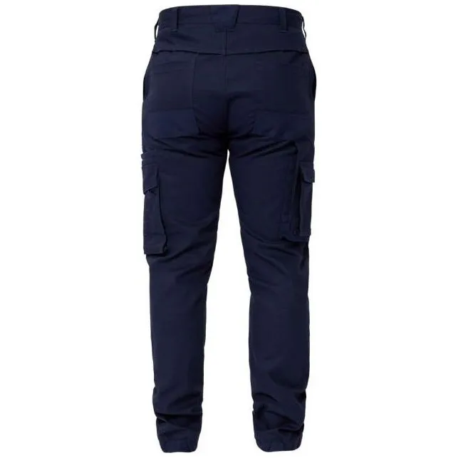 Workcraft Stretched Cargo Pants With Elasticised Hem (WP4018)